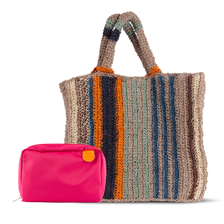 Macrame Jute Totes & Checs Pouch