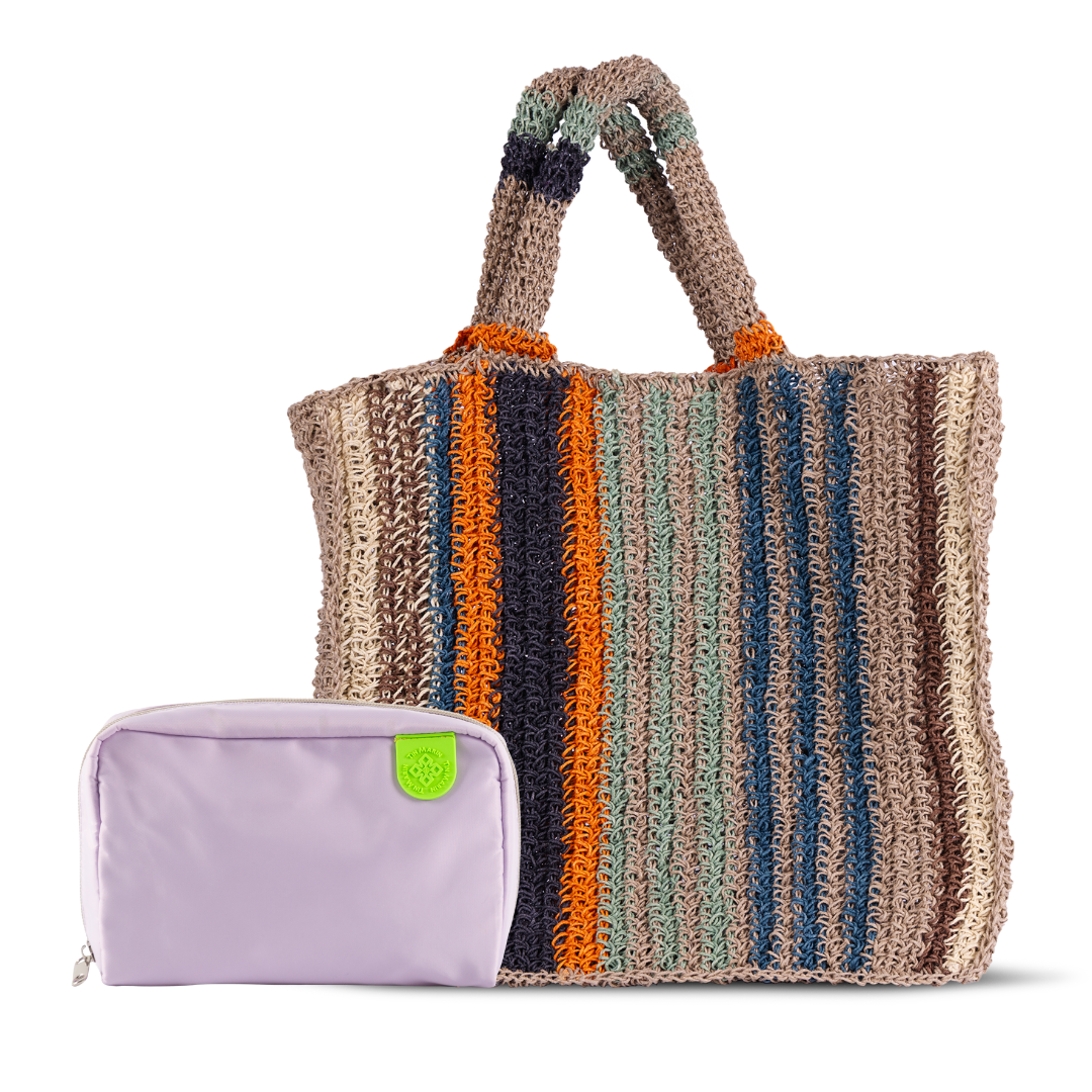 Macrame Jute Totes & Checs Pouch