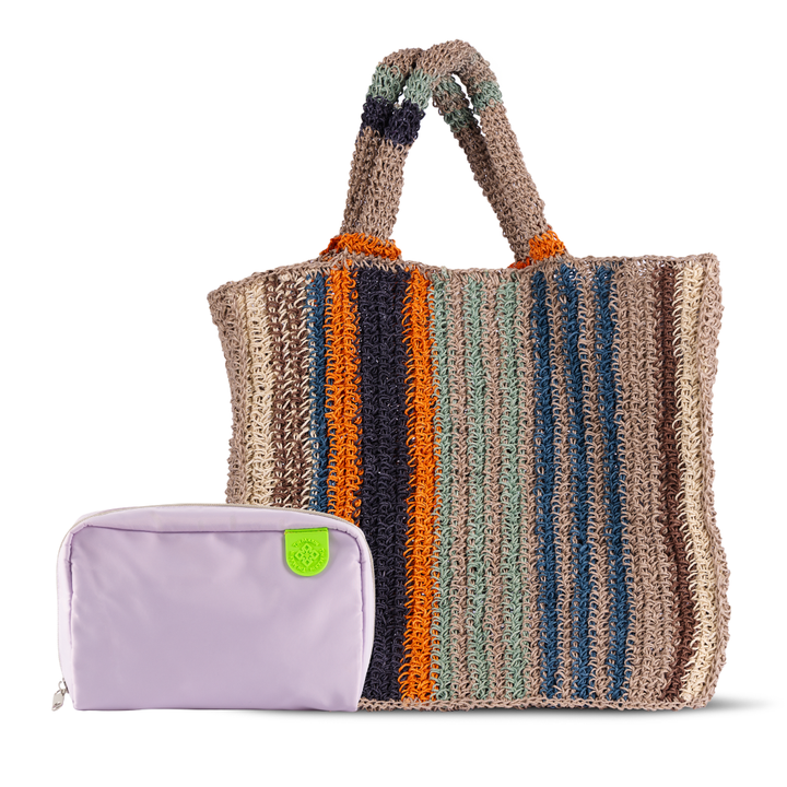 Macrame Jute Totes & Checs Pouch