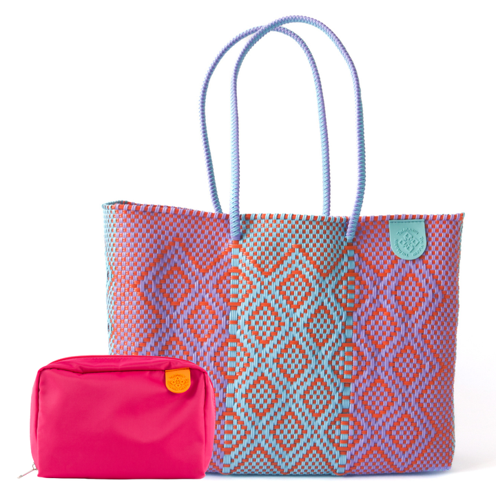 Super Tote & Checs Pouch