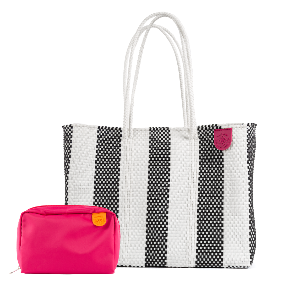 Super Tote & Checs Pouch