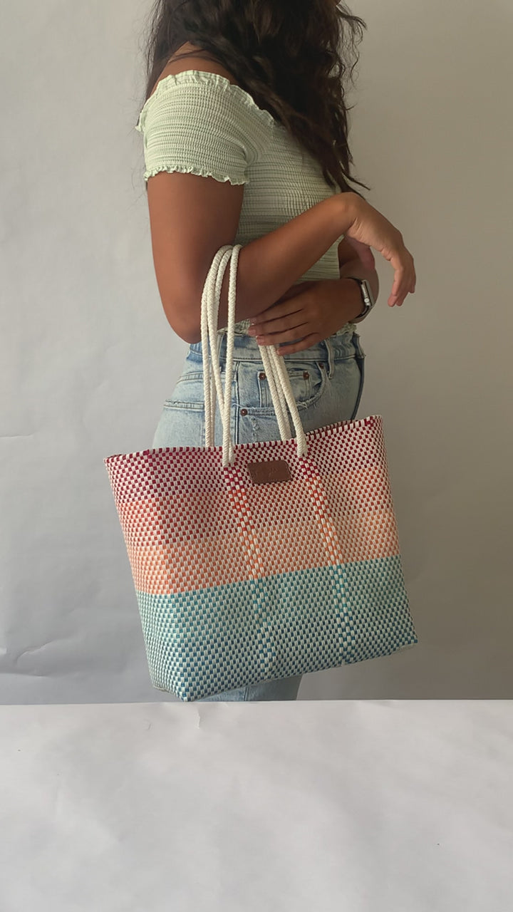 Bloom Woven Tote